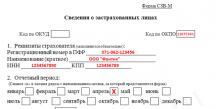 Форма СЗВ‑М — ежемесячная отчетность в ПФР
